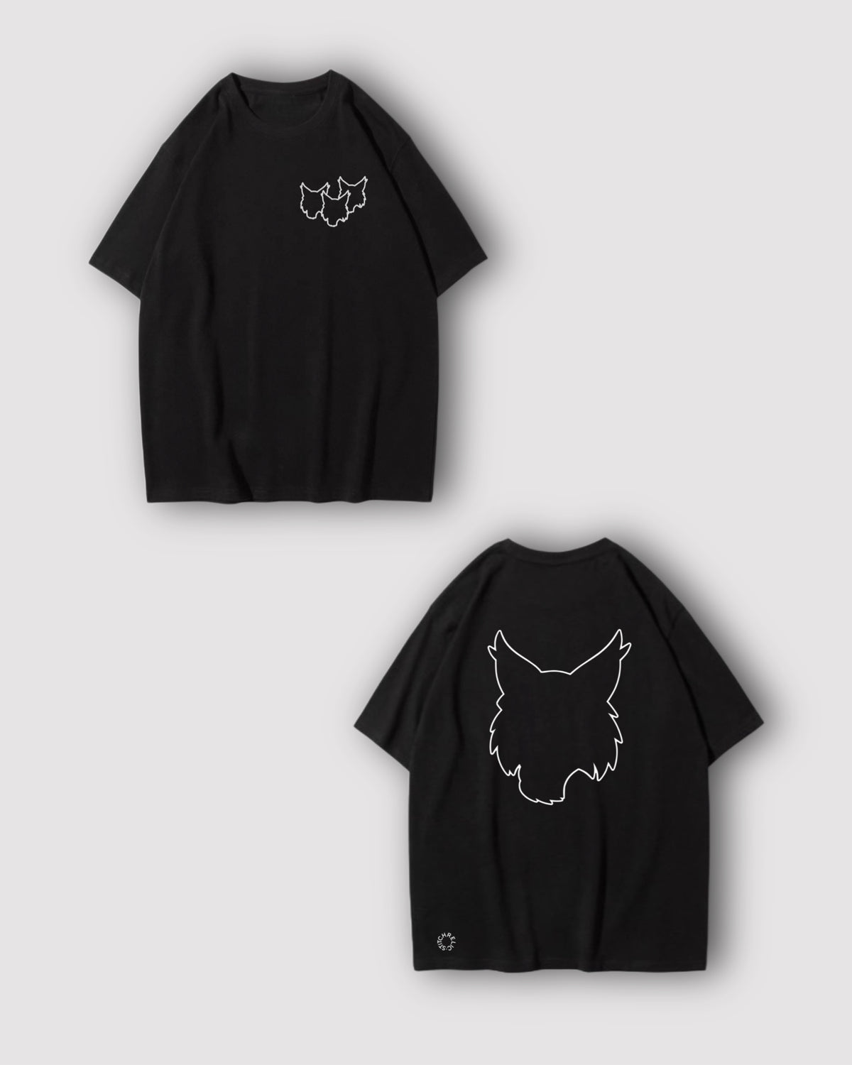 *Preorder* Lynx Heavyweight Tee in Black