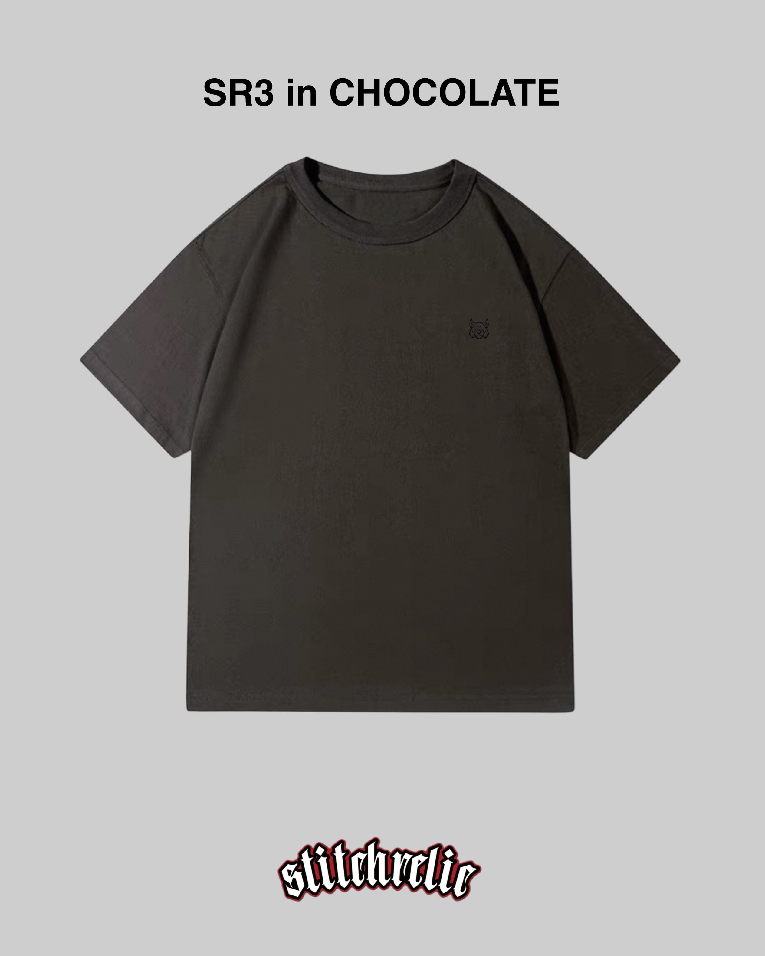 SR3 – Heavy Weighted Oversized Tee