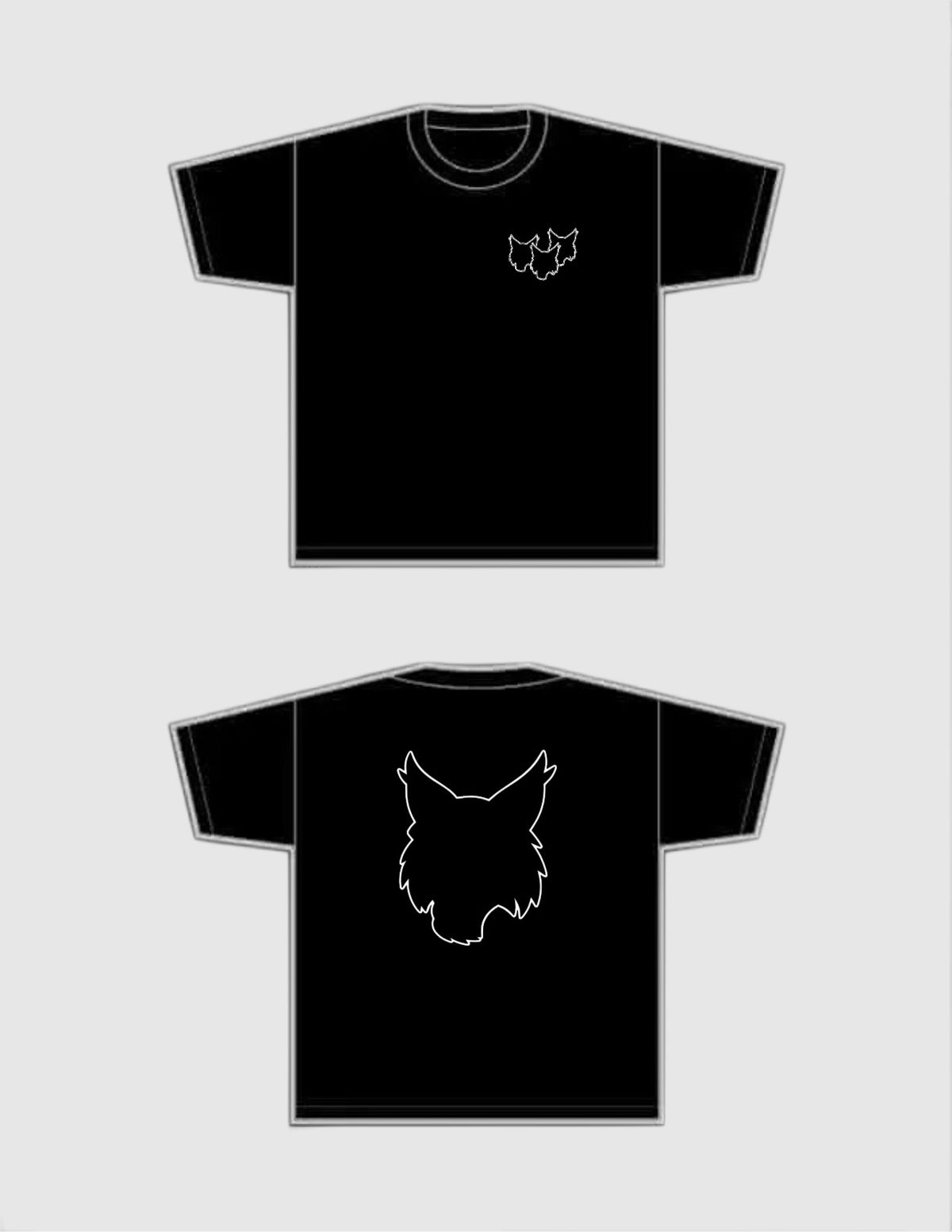 *Preorder* Lynx Heavyweight Tee in Black