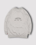 *Preorder* Embroidery Studio Crewneck in Hemp Grey