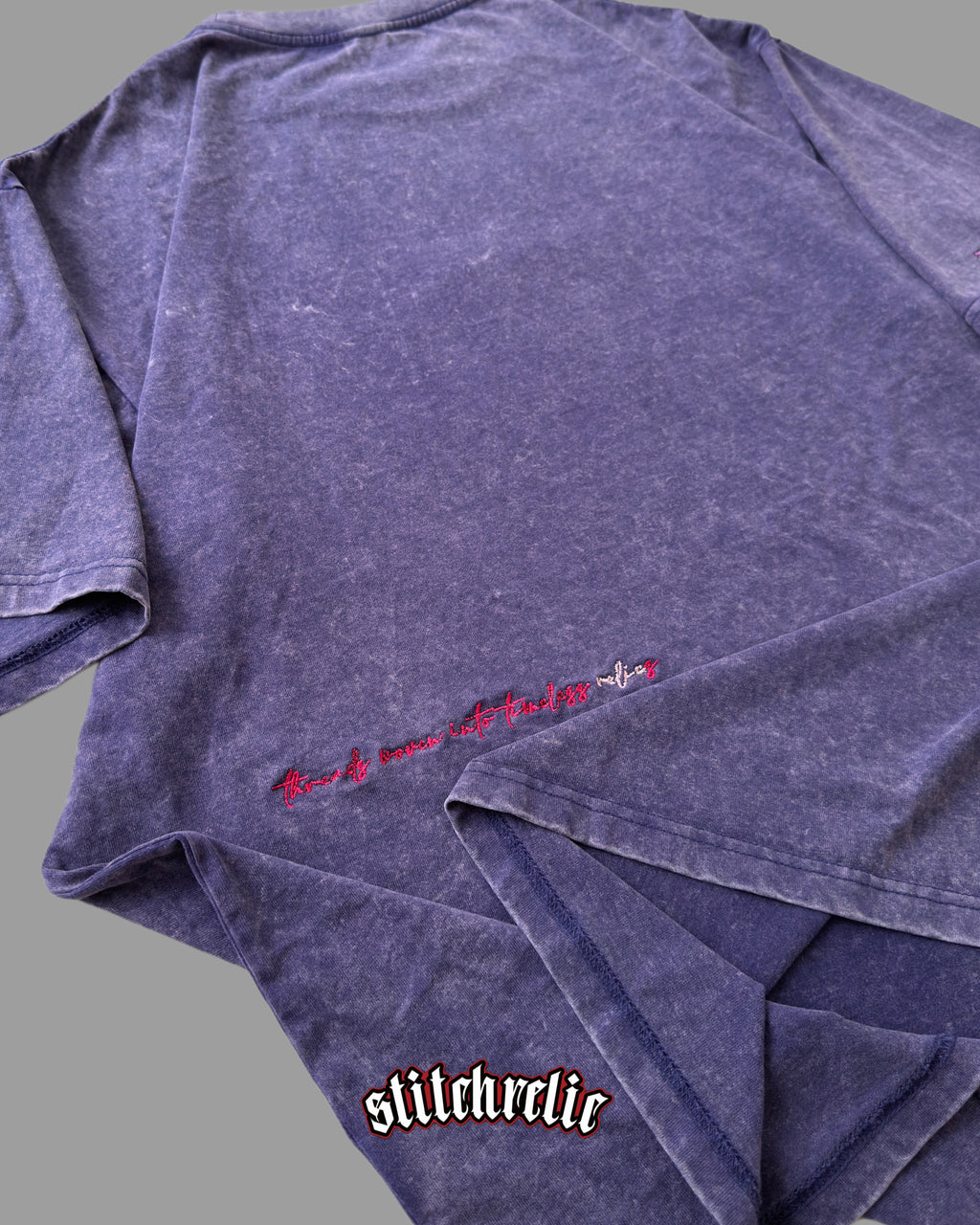 SR1 – Acid Wash Oversized Tee