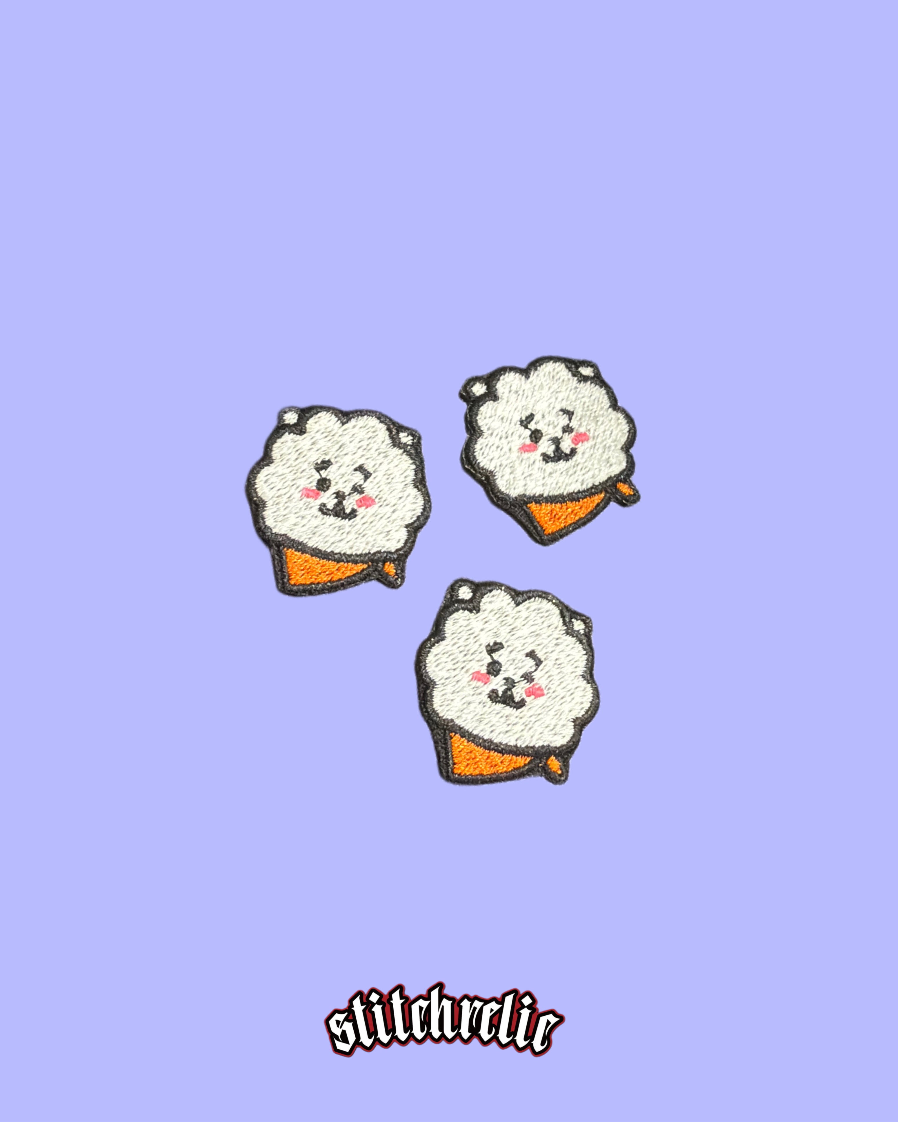 3x3cm Iron-On BT21 Patch