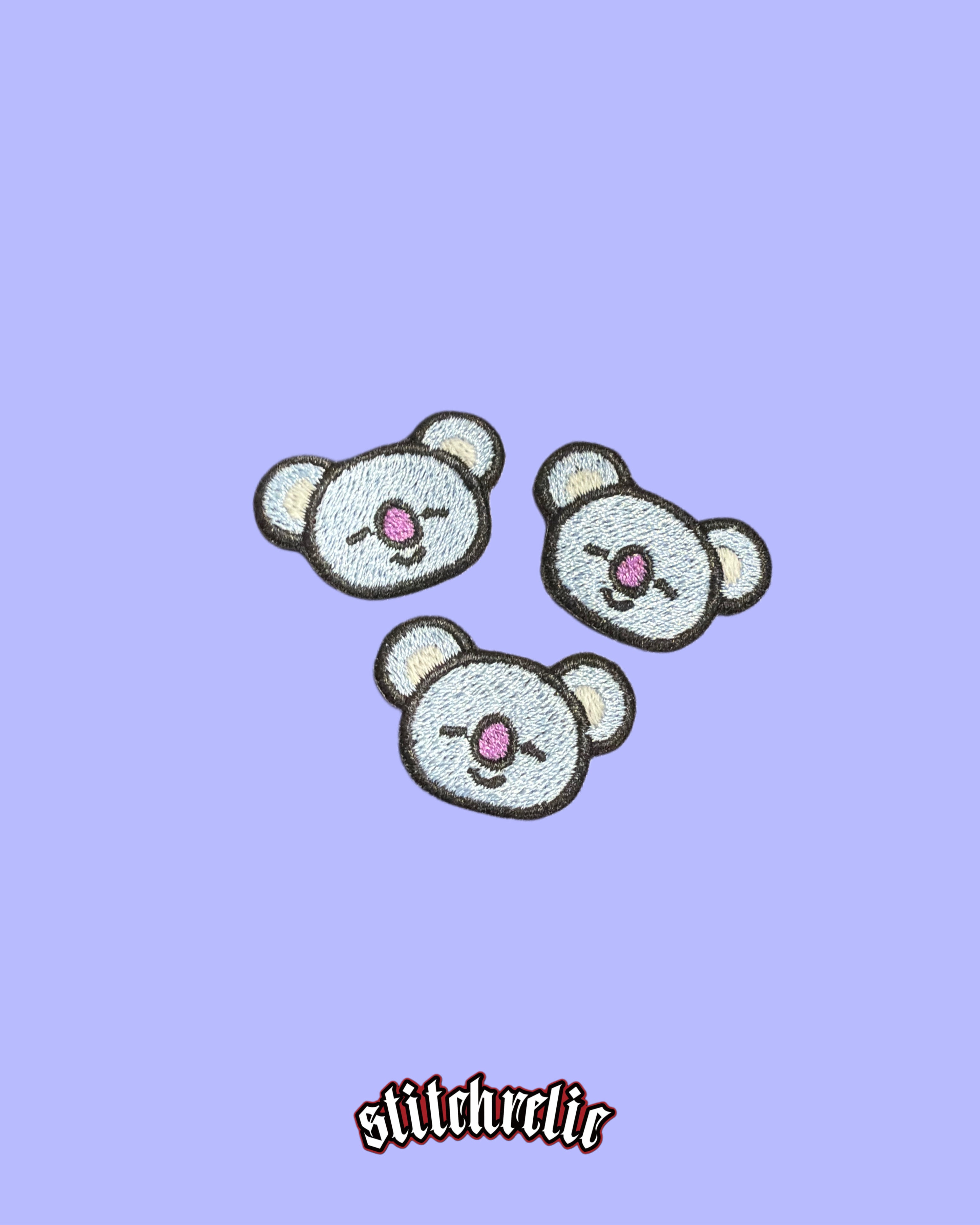 3x3cm Iron-On BT21 Patch