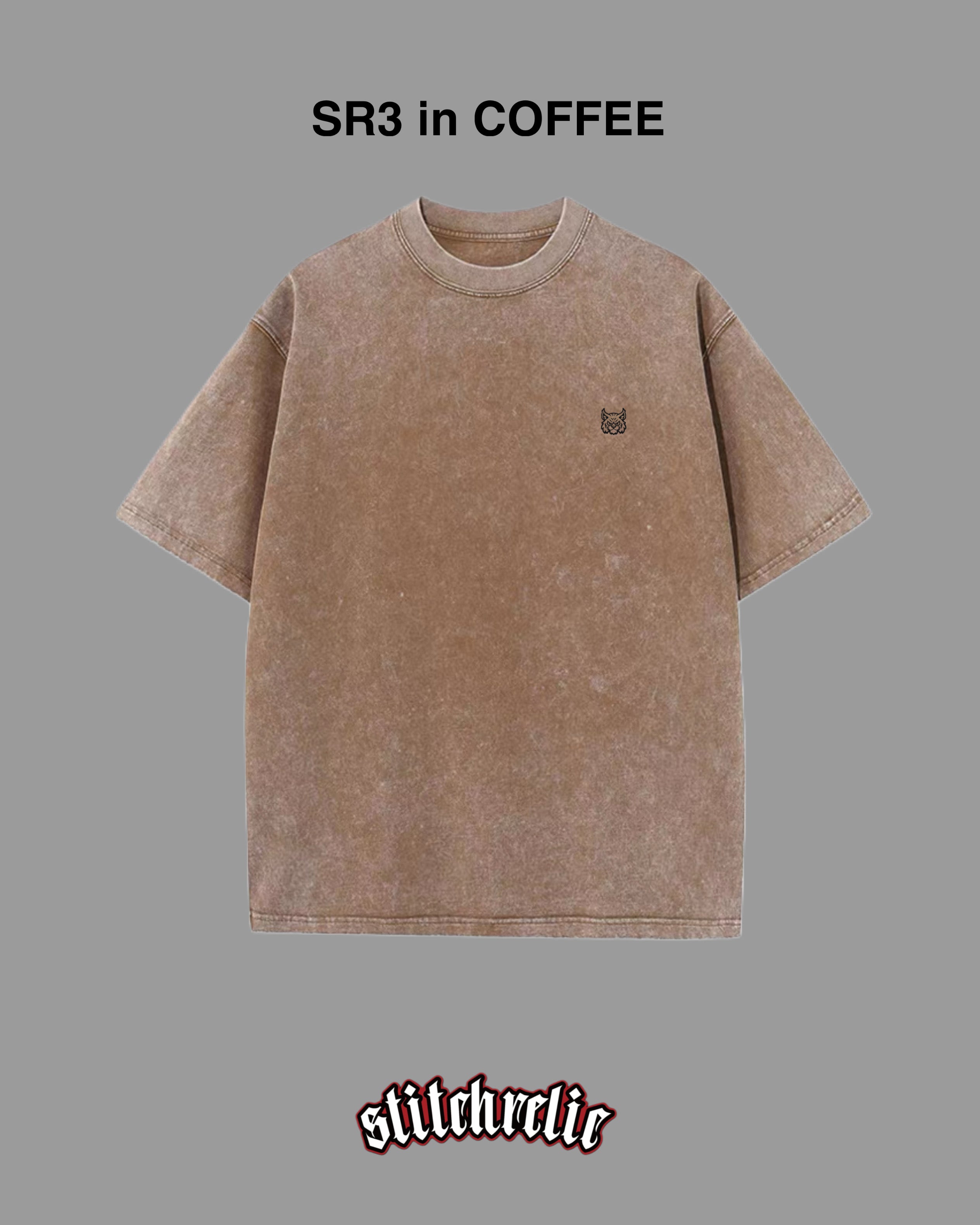 SR3 — Acid Wash Oversized Tee