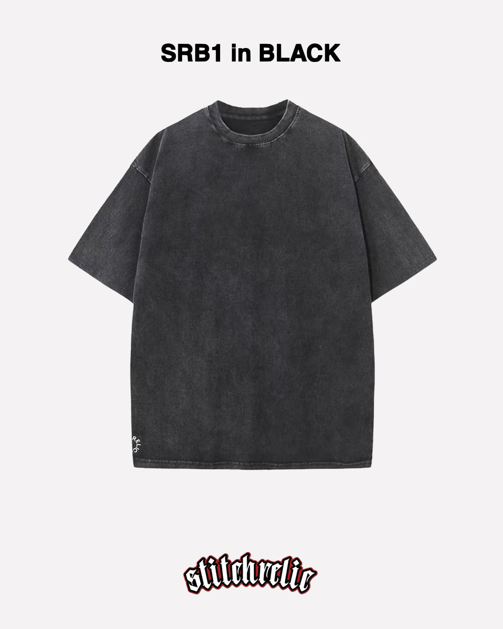 SRB1 – Acid Washed Basic Tee