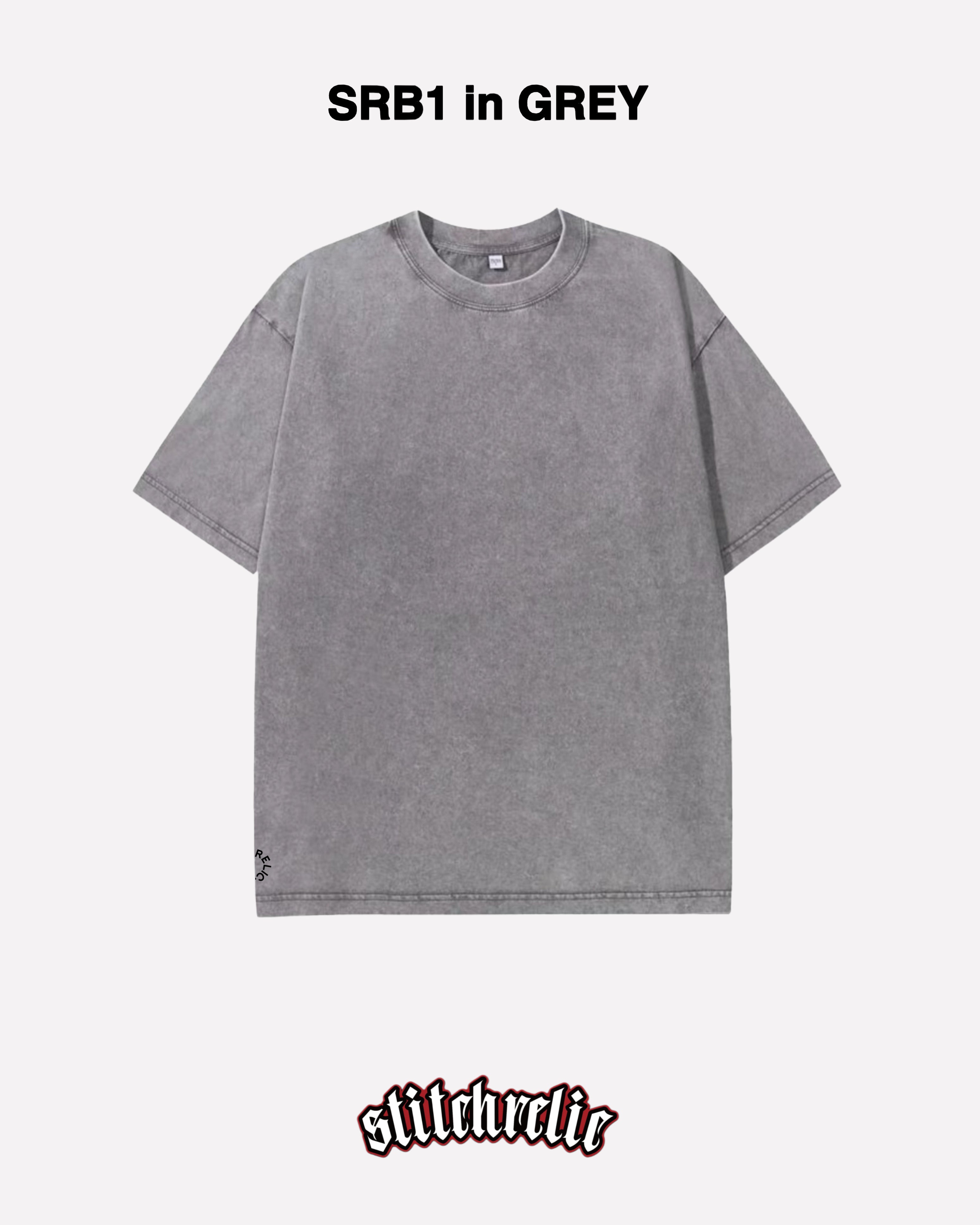 SRB1 – Acid Washed Basic Tee