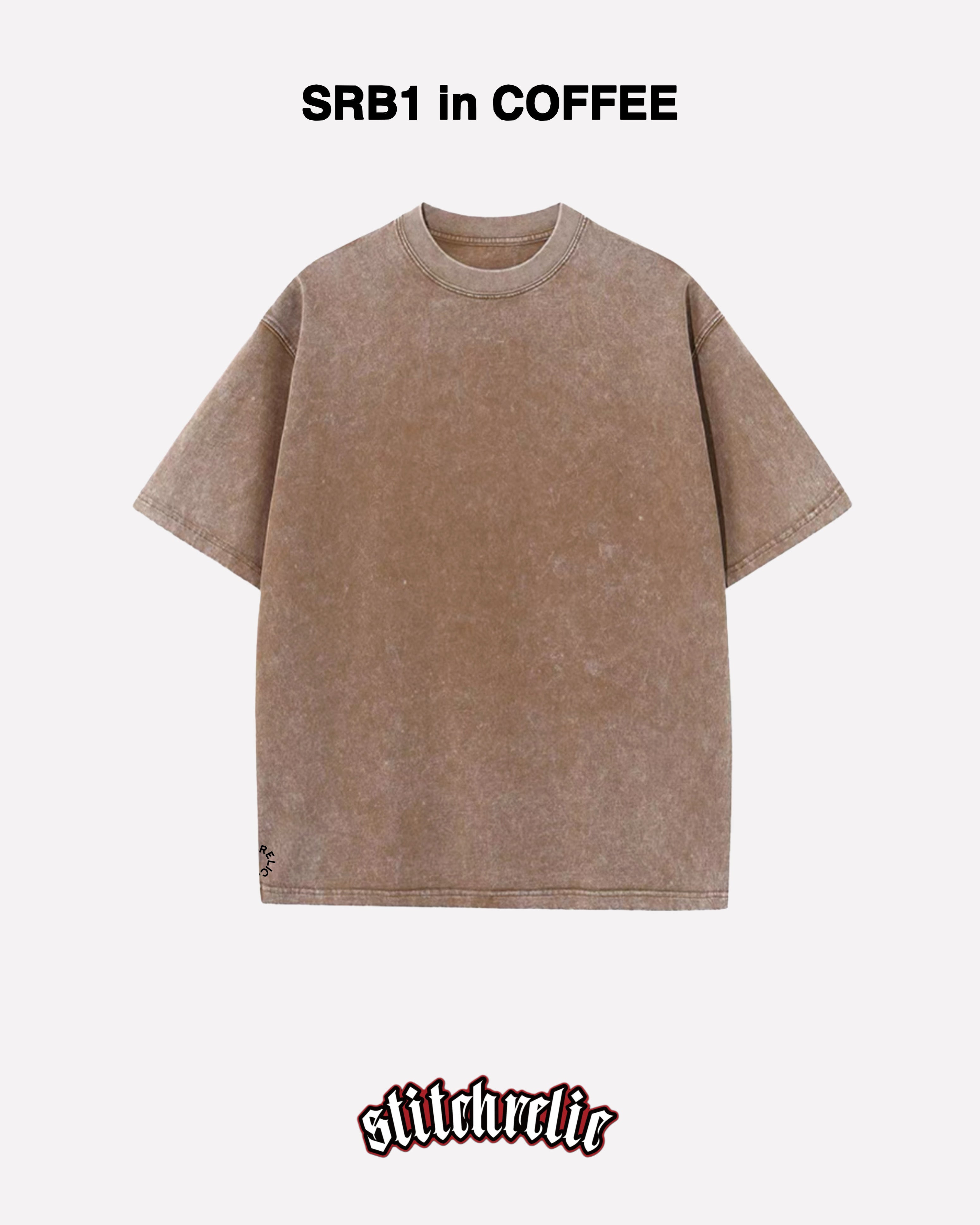 SRB1 – Acid Washed Basic Tee