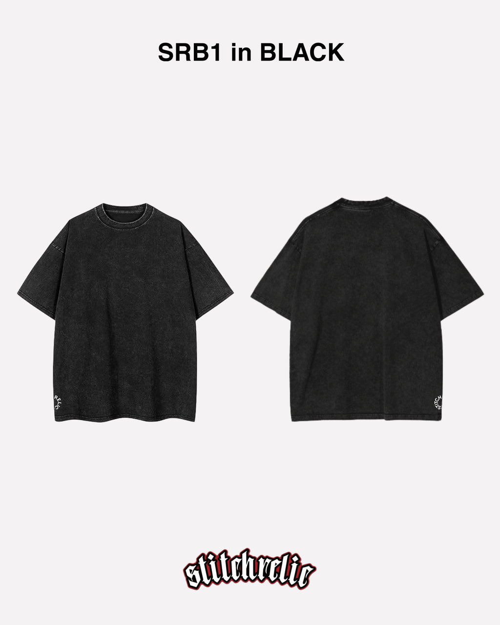 SRB1 – Acid Washed Basic Tee