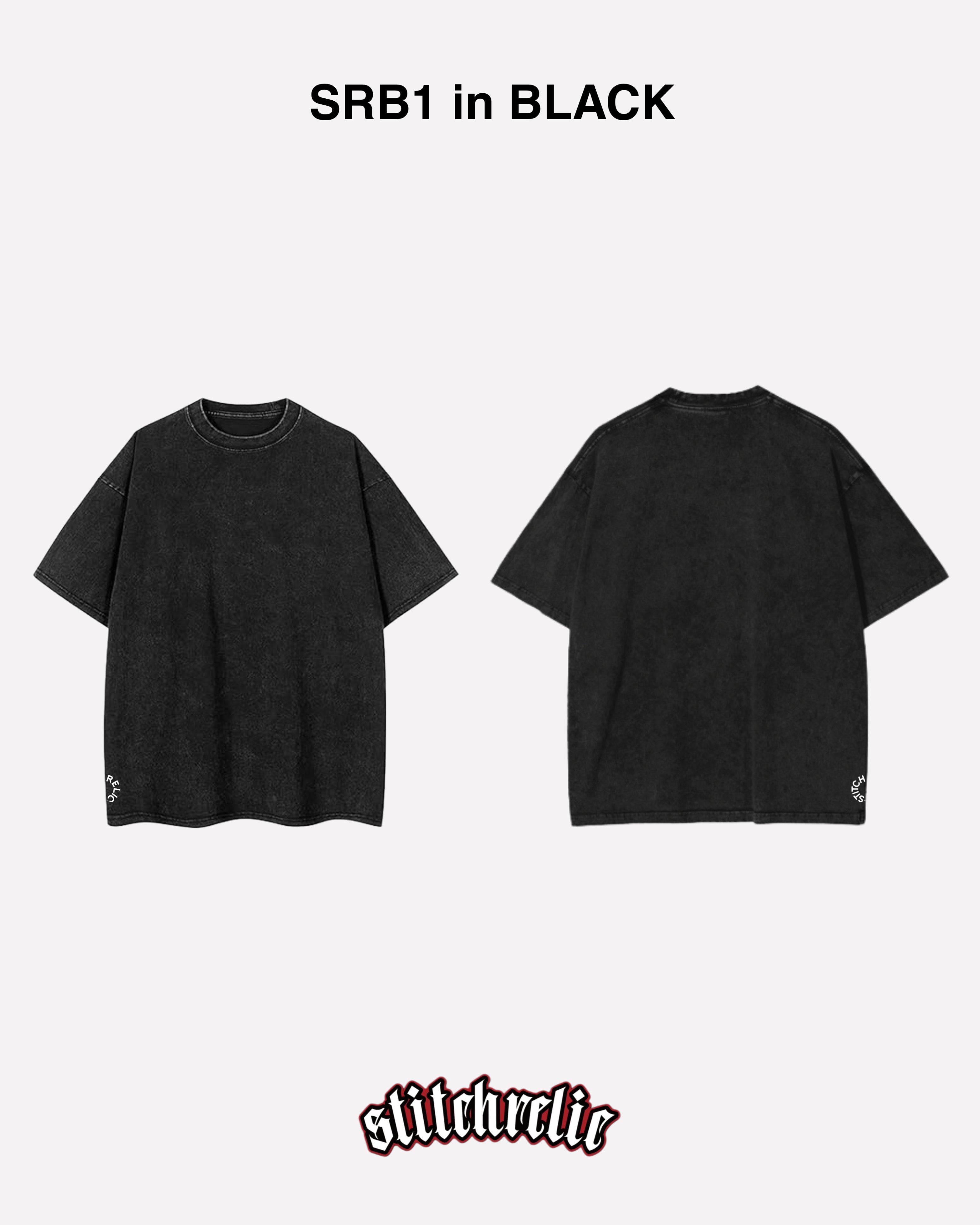 SRB1 – Acid Washed Basic Tee