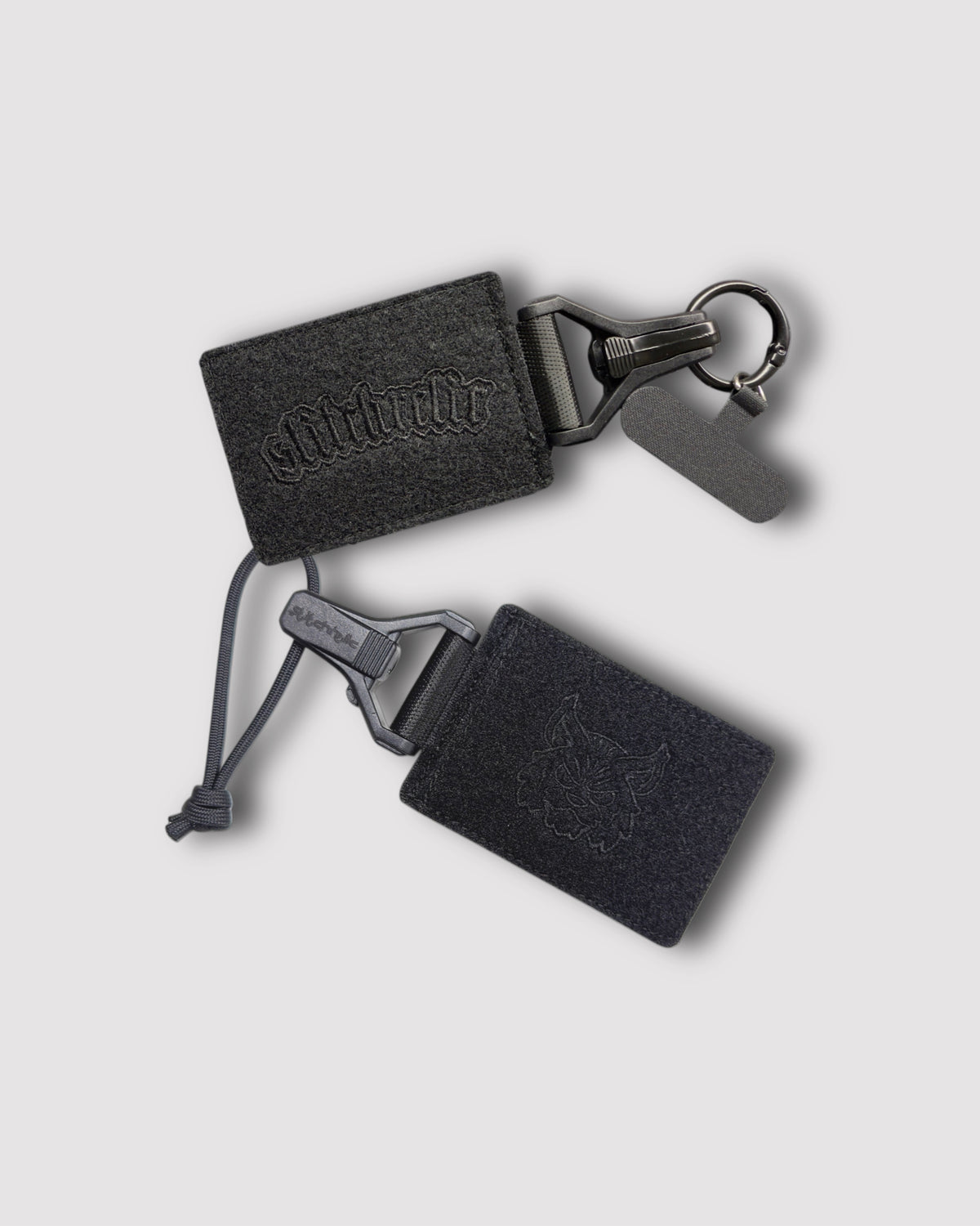 SR Double-Sided Velcro Panel Card Holder